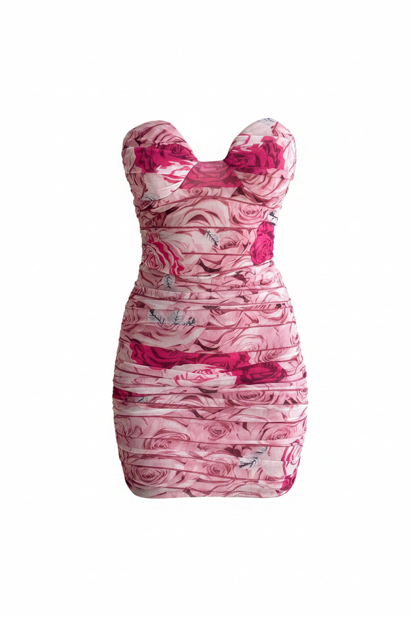 ROSE FLORAL DRESS by 227102