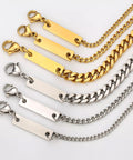 TAG CUBAN CHAINS by CRUX
