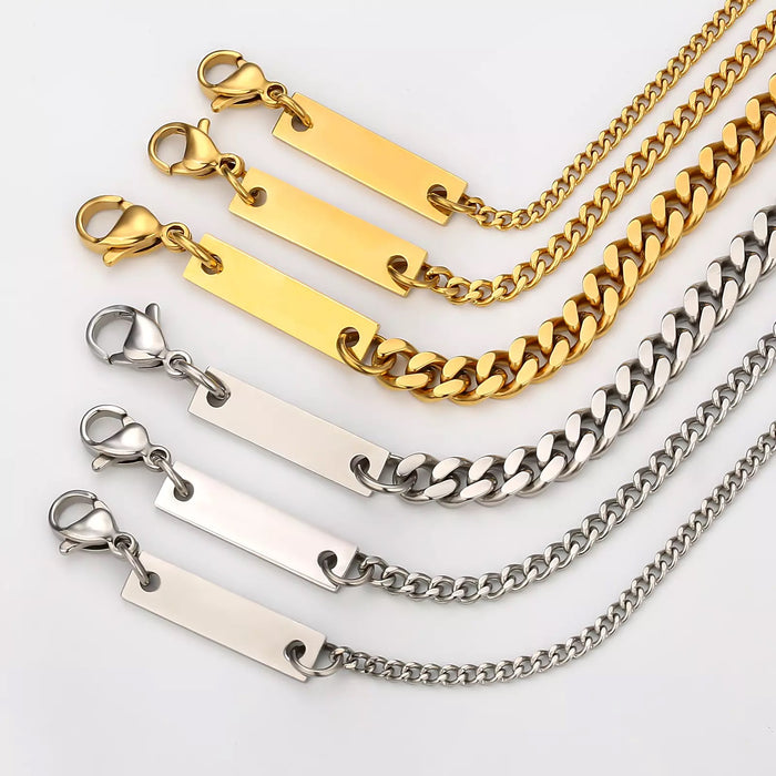 TAG CUBAN CHAINS by CRUX