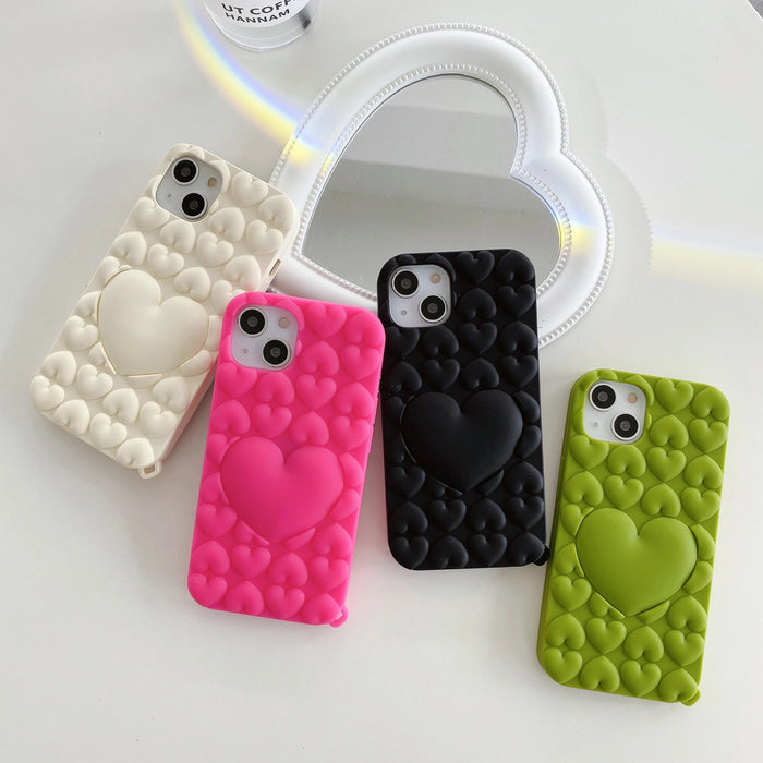HEART JELLY PHONE CASE by 227102